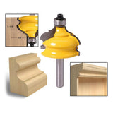 Max 8mm Shank Woodworking Architectural Molding Router Bit for DIY projects Tool