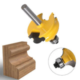Max 8mm Shank Woodworking Architectural Molding Router Bit for DIY projects Tool