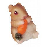 Max Resin Miniature Craft Rabbit Figurines Fairy Garden Decor A-Eating Carrots