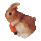 Max Resin Miniature Craft Rabbit Figurines Fairy Garden Decor A-Eating Carrots