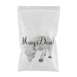 Max Artificial Animals Statue Fake Goat Figurines Home Garden Decor Standing