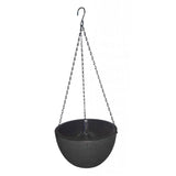 Max Self-Watering Hanging Planter with Water level indicator  Dark Grey