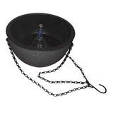 Max Self-Watering Hanging Planter with Water level indicator  Dark Grey