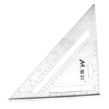 Max Metric 18cm Aluminum alloy 45 degree square ruler A