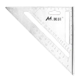 Max Metric 18cm Aluminum alloy 45 degree square ruler A