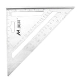Max Metric 18cm Aluminum alloy 45 degree square ruler A