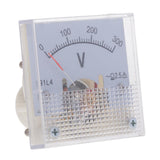 Max DC Voltmeter Analog Panel Voltage Gauge Volt Meter 2.5% Error 0-300V