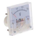 Max DC Voltmeter Analog Panel Voltage Gauge Volt Meter 2.5% Error 0-300V