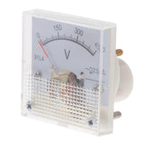 Max DC Voltmeter Analog Panel Voltage Gauge Volt Meter 2.5% Error 0-450V