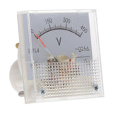 Max DC Voltmeter Analog Panel Voltage Gauge Volt Meter 2.5% Error 0-450V