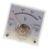 Max DC Voltmeter Analog Panel Voltage Gauge Volt Meter 2.5% Error 0-450V