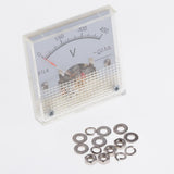Max DC Voltmeter Analog Panel Voltage Gauge Volt Meter 2.5% Error 0-450V