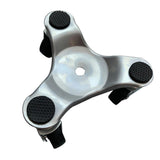 Max Maxb Iron Triangular Home Moving Tools Furniture Roller Mover Set Yellow