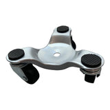 Max Maxb Iron Triangular Home Moving Tools Furniture Roller Mover Set Yellow