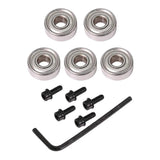 Max Maxb Router Bit Top and Shank Bearings Accessory 5pcs Inner 4.76mm Outer 12.7mm