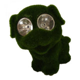 Max Maxb Resin Flocking Animal Figurines Solar LED Garden Lights Lawn Ornament Dog