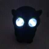 Max Maxb Resin Flocking Animal Figurines Solar LED Garden Lights Lawn Ornament Owl