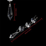 Max 10pcs Christmas Drops Teadrop Festival Party Xmas Tree Hanging Decor Pendant