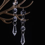 Max 10pcs Christmas Drops Teadrop Festival Party Xmas Tree Hanging Decor Pendant