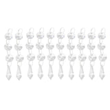 Max 10pcs Christmas Drops Teadrop Festival Party Xmas Tree Hanging Decor Pendant
