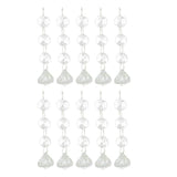 Max 10PCS Christmas Drops Diamond Festival Party Xmas Tree Hanging Decor Pendant