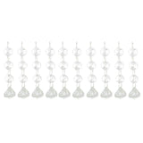 Max 10PCS Christmas Drops Diamond Festival Party Xmas Tree Hanging Decor Pendant