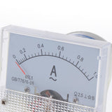 Maxbell Accurate 85L1 AC Analog Panel Ammeter Gauge Ampere Current Meter 0-1A