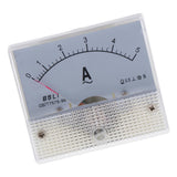 Maxbell Accurate 85L1 AC Analog Panel Ammeter Gauge Ampere Current Meter 0-5A