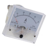 Maxbell AC 85L1 Analog Panel Current Ampere Ammeter Gauge Ampere Meter 0-50A