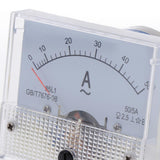 Maxbell AC 85L1 Analog Panel Current Ampere Ammeter Gauge Ampere Meter 0-50A