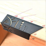 Max Woodworking 3D Mitre Angle Measuring Tool with Gauge & Ruler