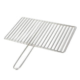Max Outdoor Stainless BBQ Barbecue Grilling Basket Fish Vege 24x35cm - Vertical