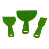 Max 3pcs Putty Knife Flexible Durable Lightweight Disposable Scrapers