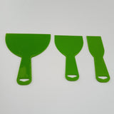 Max 3pcs Putty Knife Flexible Durable Lightweight Disposable Scrapers