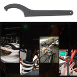 Max #45 Steel Square Head Adjustable Spanner Hook Wrench Tool 38-42mm