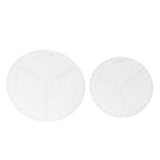 Maxbell Clear Round Center Finder Compass for Wood Turners Lathe Work  20cm(8inch)