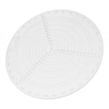 Maxbell Clear Round Center Finder Compass for Wood Turners Lathe Work  30cm(12inch)