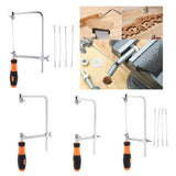 Maxbell Multifunction Coping Saw Woodworker Fret Saw & Blades S Coping Saw