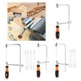 Maxbell Multifunction Coping Saw Woodworker Fret Saw & Blades S Coping Saw