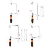 Maxbell Multifunction Coping Saw Woodworker Fret Saw & Blades S Coping Saw
