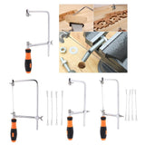 Maxbell Multifunction Coping Saw Woodworker Fret Saw & Blades S Coping Saw