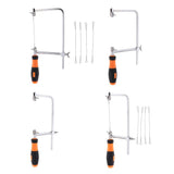 Maxbell Multifunction Coping Saw Woodworker Fret Saw & Blades S Coping Saw