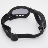 Max Motorcycle Riding Glasses Padding Goggles UV Protection Gray Mirror