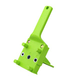 Max Quick Doweling Jig Pocket Hole Jig Locator with Drill Bit and Dowel Green
