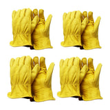 Max Heavy Duty Industrial Safety Gloves Construction Leather Work Gloves S