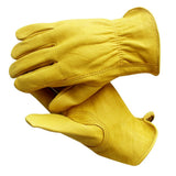 Max Heavy Duty Industrial Safety Gloves Construction Leather Work Gloves S