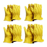 Max Heavy Duty Industrial Safety Gloves Construction Leather Work Gloves S
