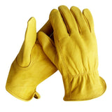Max Heavy Duty Industrial Safety Gloves Construction Leather Work Gloves M
