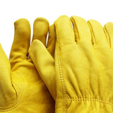 Max Heavy Duty Industrial Safety Gloves Construction Leather Work Gloves L