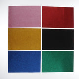 Maxbell 10pcs EVA Foam Sheets Adhesive Glitter Foam Paper Craft Foam Sheets Colorful